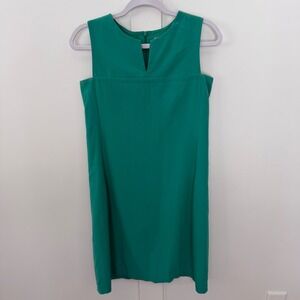 Eliza J. Women's Green Sleeveless Shift Dress Career Work Wear Pencil Classic 2